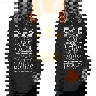 花火とケーキ I Can't Keep Calm It's My 50Th Birthday レディーススウェットシャツ - Kawaiitshirt