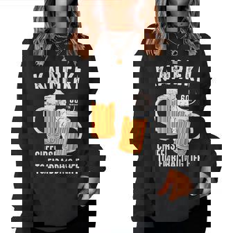 還暦祝い ビール好き 酒好き 父 母 男性 女性 60歳お祝い Cheers To Embracing Life レディーススウェットシャツ - Kawaiitshirt