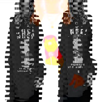 還暦祝い 猫 ねこ ちゃんちゃんこ 男性 女性 猫好き 60歳 Cat Days Best Days レディーススウェットシャツ - Kawaiitshirt