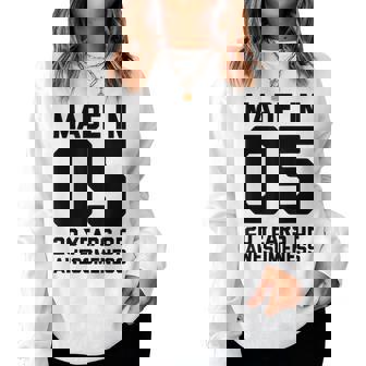 20歳の誕生日 男性 女性 娘 息子 年齢 20歳 レディーススウェットシャツ - Kawaiitshirt