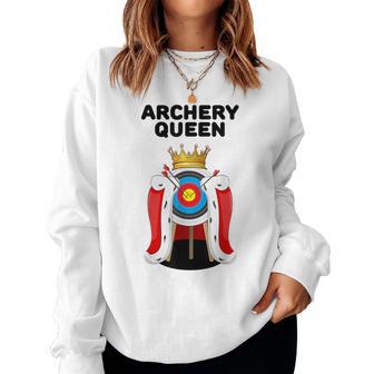 Archery Queen Camisa De Jugador De Tiro Con Arco Para Tiro Con Arco Para Niñas Sudadera Mujer - Regaloses