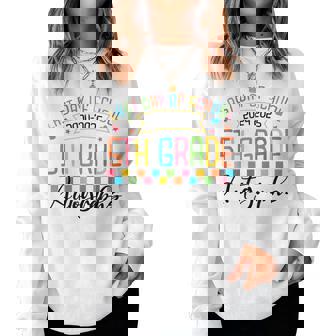 Autograph 5Th Grade Graduation Party 2025 Last Day Of School Women Sweatshirt - Thegiftio UK