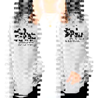 Banana Bad Ass Nana Badass Grandma Ever Bad Ass Nana Women Sweatshirt - Thegiftio