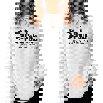 Banana Bad Ass Nana Badass Grandma Ever Bad Ass Nana Women Sweatshirt | Mazezy