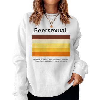 Beersexuell Liebe Zu Alles Bier Sweatshirt Frauen - Geschenkecke