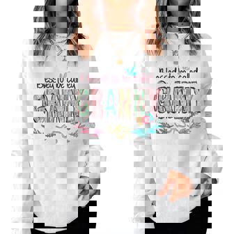 Blessed To Be Called Granny Floral Mother's Day Women Sweatshirt | Mazezy