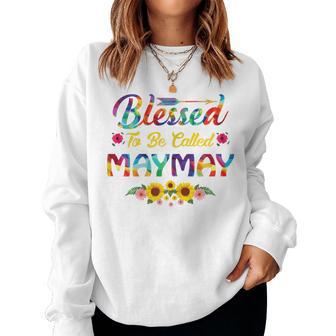 Blessed To Be Called Maymay Women Sweatshirt - Thegiftio UK