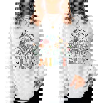 Blessed To Be Called Mimi Wildflower Floral Mother's Day Women Sweatshirt | Mazezy