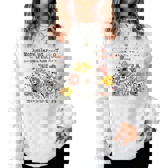 Boho Flower Mothers Plant Seeds Of Love That Bloom Forever Women Sweatshirt - Monsterry
