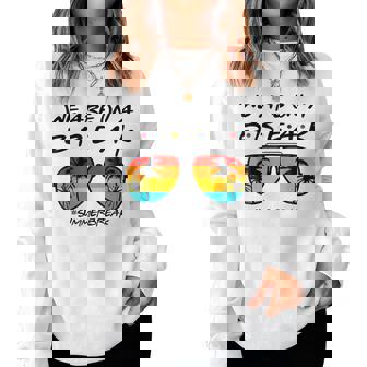 We Are On A Break Teacher End Of School Year Hello Summer Women Sweatshirt - Thegiftio