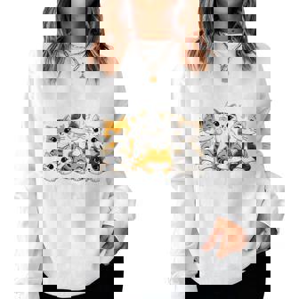 Cats Lover Just A Girl Who Loves Cat Women Sweatshirt - Thegiftio