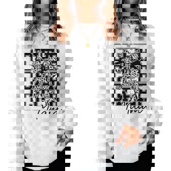 Cheer Mama Cheerleader Mom Cheer Mom Biggest Fan Women Sweatshirt | Mazezy