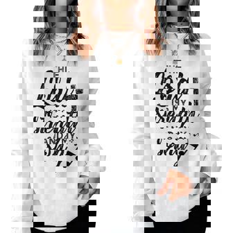 Christian The Lord Myong Mytrength レディーススウェットシャツ - Kawaiitshirt