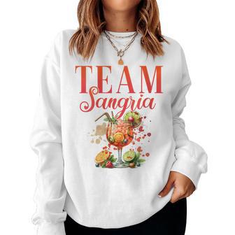 Cocktailangria Pour Barman Pour Enterrement Deie De Jeune Fille Sweat-shirt pour femme - Cadeauxyz