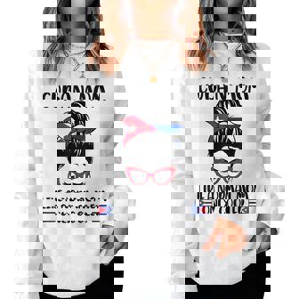 Cuban Mom Like A Normal Mom Only Cooler Mother's Day Women Sweatshirt - Monsterry