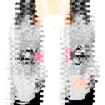 Cute Soccer Grandma That's My Granddaughter Out There Women Sweatshirt - Seseable