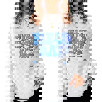 Field Day Trip Blue Team Color Game Competition Boys Girls Women Sweatshirt | Mazezy