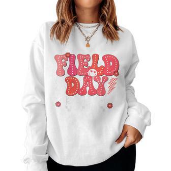 Field Day Trip Red Team Color Game Competition Boys Girls Women Sweatshirt - Thegiftio UK