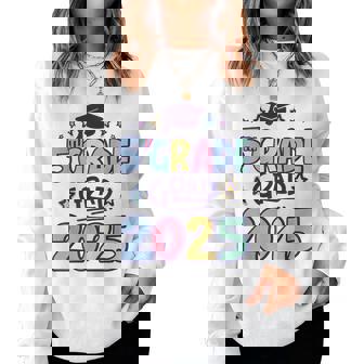 Fifth 5Th Grade Grad 2025 Elementary School Graduate Women Sweatshirt | Mazezy