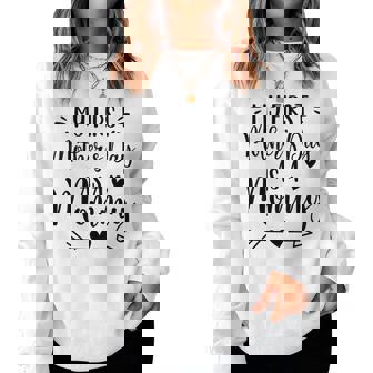 My First Mother's Day As A Mommy 2024 New Mom Women Sweatshirt | Mazezy