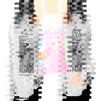 Flamingo Mädels Egal Was Passiert Pegel Halten Jga Party Sweatshirt Frauen - Geschenkecke