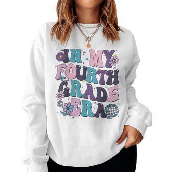 In My Fourth Grade Era 1St Day Of Back To School Girl Boy Women Sweatshirt - Thegiftio UK