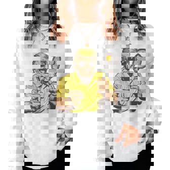 Pickleball Lovers グラフィック ピックルボール 男性 女性 お父さん 長袖tシャツ レディーススウェットシャツ - Kawaiitshirt