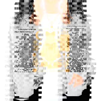 The Only Ghost I Know Is The Holy Ghost Halloween Christian Women Sweatshirt | Seseable FR