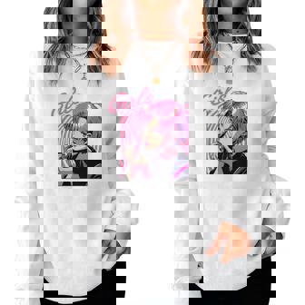 Girls Eat Out 面白いレトロデザイン 長袖tシャツ レディーススウェットシャツ - Kawaiitshirt