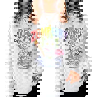 Grandma スケルトン ハロウィン コスチューム パーティー衣装 長袖tシャツ レディーススウェットシャツ - Kawaiitshirt