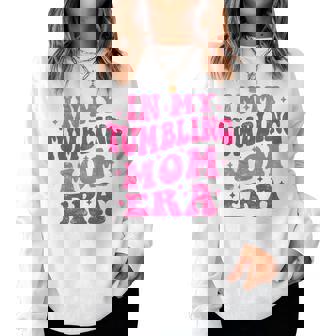 In My Tumbling Mom Era Tumbling Mom Lovers 母の日 長袖tシャツ レディーススウェットシャツ - Kawaiitshirt