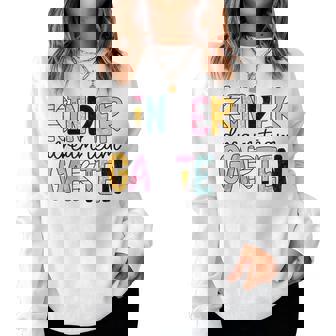 Kindergarten Dream Team Back To School Teacher Student Women Sweatshirt | Mazezy