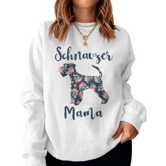 Miniature Schnauzer Mom Dog Mama Mother Day Women Sweatshirt - Thegiftio UK