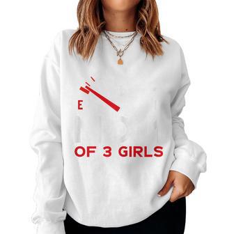 Mother Of 3 Girls Mother's Day Mom Women Sweatshirt - Thegiftio UK