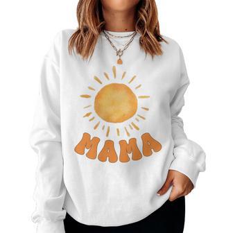 One Happy Mama Of The Birthday First Trip Around The Sun Women Sweatshirt - Thegiftio UK