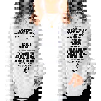 Promovido A Tía Abuela Est 2026 Anuncio De Embarazo Sudadera Mujer - Regaloses