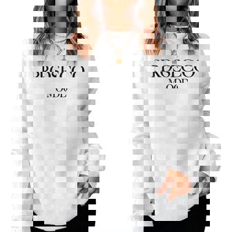 Prosecco Mood X Champagne Wineino Delicious Wine Sweatshirt Frauen - Seseable