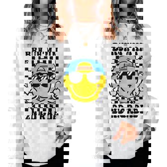 Second Grade Bruh I'm In 2Nd Grade Student Back To School Women Sweatshirt - Thegiftio