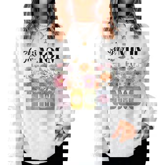 She Is Mom Strong Loving Beautiful Kind Christian Mom Mama Women Sweatshirt | Mazezy