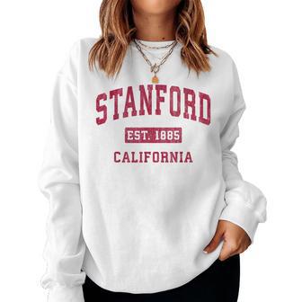 Stanford California Ca Vintage Sports Women Women Sweatshirt - Thegiftio UK