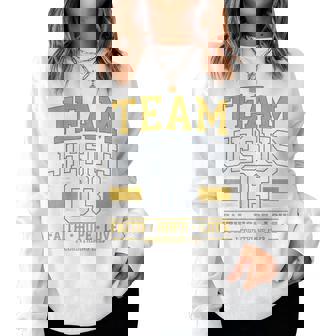 Team Jesus 03 Christian Faith N Girl Toddler You Love God Women Sweatshirt - Monsterry