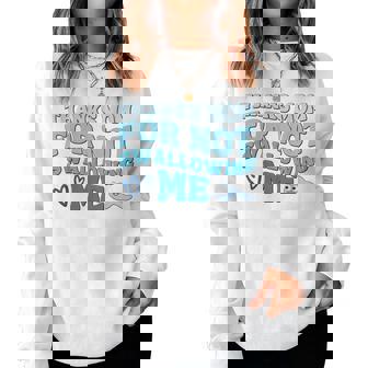 Thank Mom For Notwallow Me 娘 息子 母の日 レディーススウェットシャツ - Kawaiitshirt