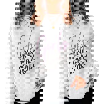 W3 Girlsボッコ Ctezuka Productions レディーススウェットシャツ - Kawaiitshirt