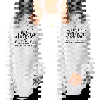 Women's Holiday Girls Trip Cheap Therapy Sweatshirt Frauen - Seseable