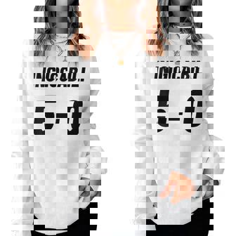 Women's Unplayable 5-0 Football Final Women Sweatshirt - Novitaregali