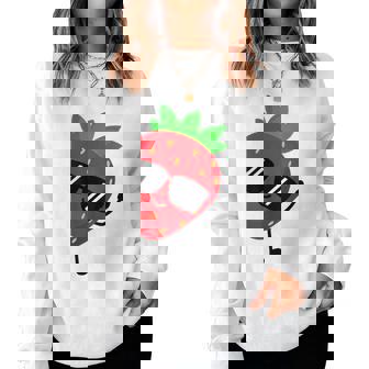 キッズストロベリーシャツ 男の子または女の子用 レディーススウェットシャツ - Kawaiitshirt