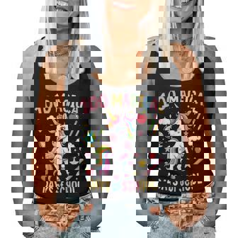 100Th Day Ofchool Unicorn 100 魔法の日々 先生 女の子 レディースタンクトップ - Kawaiitshirt