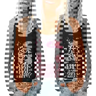 10Th Birthday Girl Western Coquette Bow Cowgirl Birthday Women Tank Top - Thegiftio