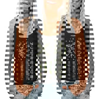 2Nd Grade Crew Camo American Flag Back To School Boys Women Tank Top | Mazezy