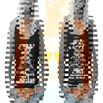 43歳の誕生日プレゼントのアイデアbeerthdayビール レディースタンクトップ - Kawaiitshirt